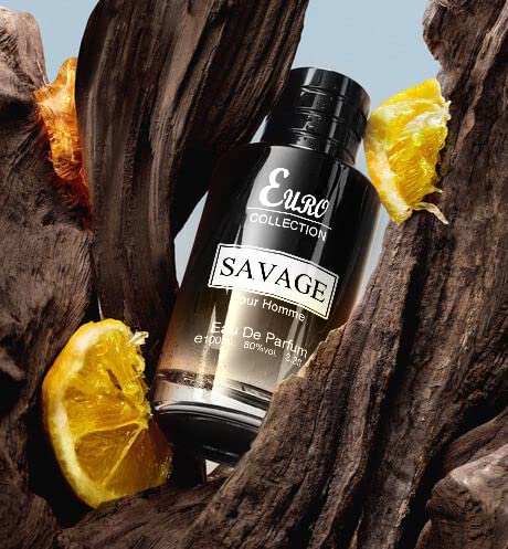 Tokuyo 3Pcs Savage Black Men Perfume Cologne For Men Natural Spray Masculine Scent Wonderful Fragrance Gift Eau De Parfum For Daily Use 3.3 Fluid Ounce 100.0 Milliliters #TOP5