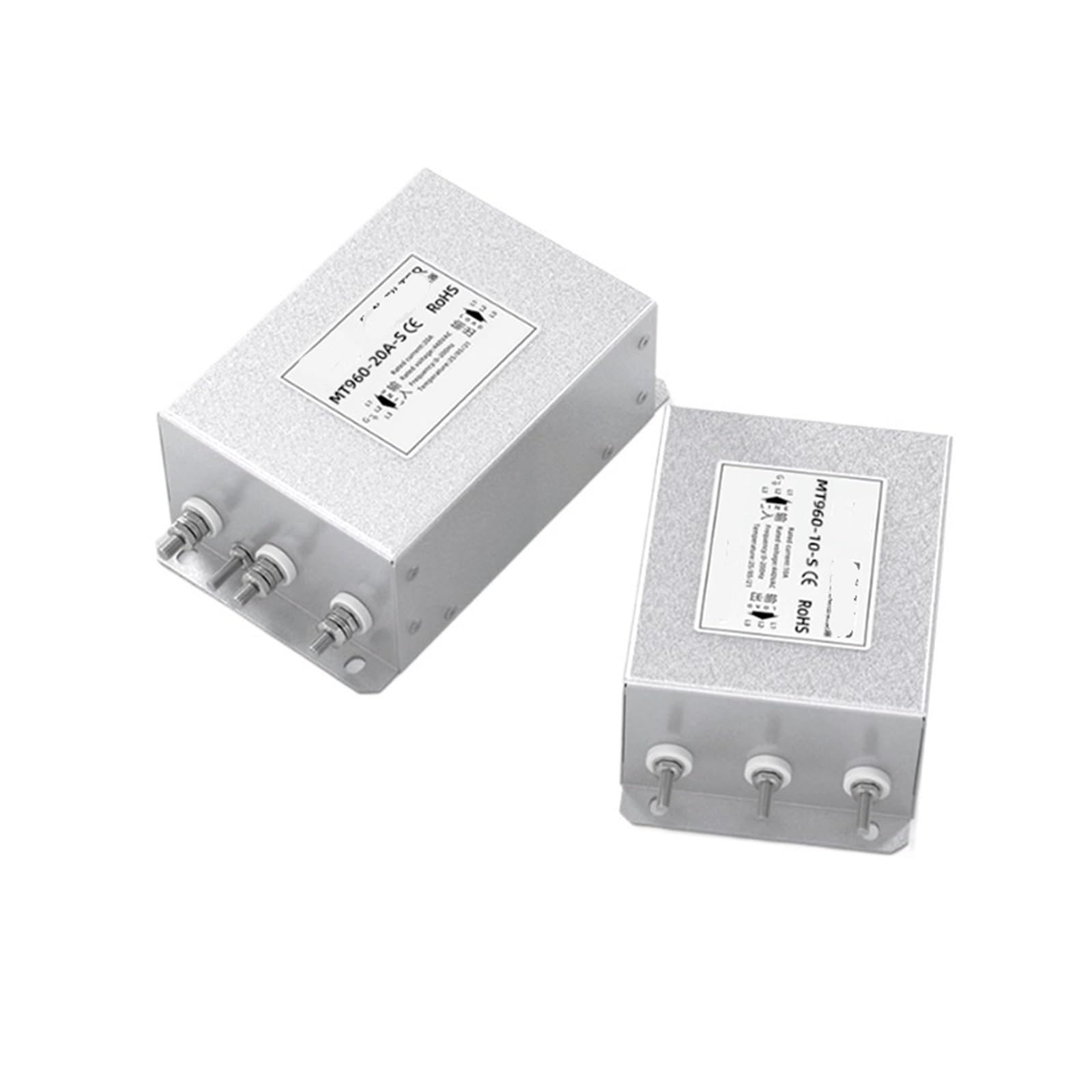 YTMJPQQJI MT960-20A-S Three Phase AC Filter 440V AC MT960 5A to 1200A Inverter Output Sine Wave Power Filter(MT960-100A-S)