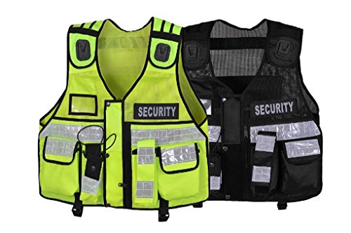 Preisvergleich Produktbild Taktische Weste, Sicherheitsweste, Durchsetzung, CCTV, Hundeführer Tac Weste