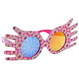 Sun-Staches Official Luna Lovegood Character Sunglasses Novelty Costume Party Favor Sunglasses UV400 Pink