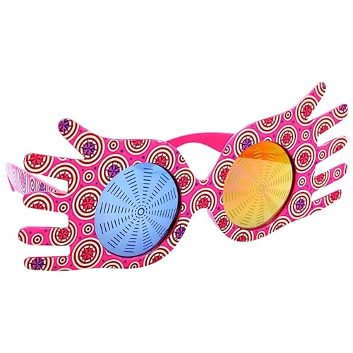 Sun-Staches Luna Lovegood Spectrespecs | Official Wizarding World Sunglasses | Harry Potter Costume Accessory | UV400 Lenses | One Size Fits Most