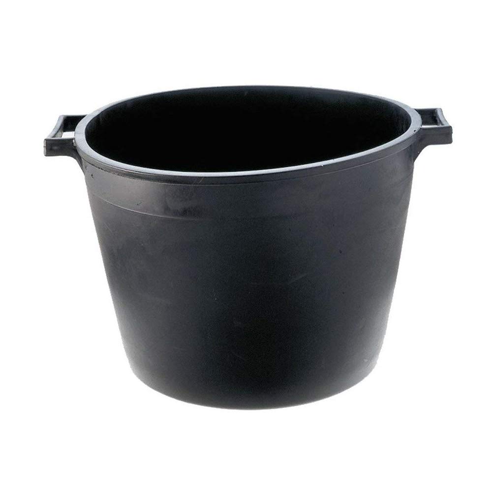 Seau GROSSISHOP 45L Noir Renforcé Plastique