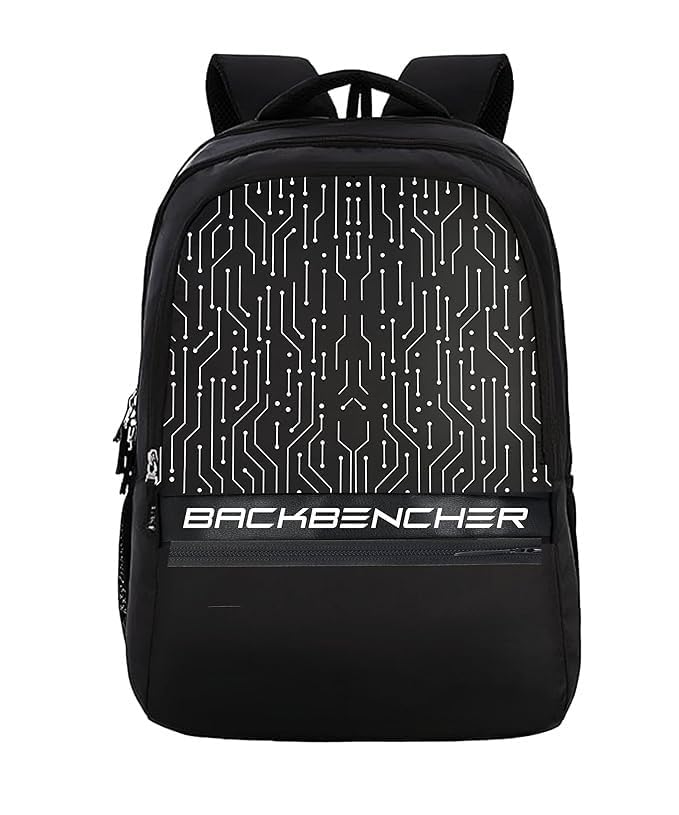 Casual Backpack for Men & Women | Spacious Polyester Travel Bag | Compartments & Pockets | Lightweight College & Work Backpack-image-43