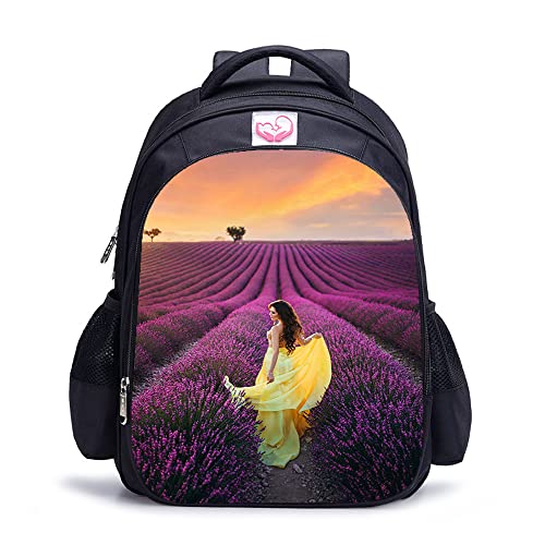Sac à dos de sport lavande idéal pour le collège et les sorties de votre ado