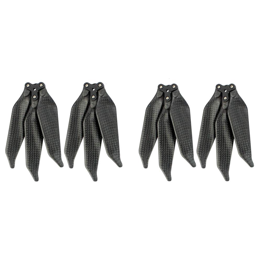 QWinOut Low-Noise Full Carbon Fiber 8331F Foldable Propeller 2 Blade/3 Blade 8331 CW CCW Props Compatible for DJI Mavic Pro & Platinum Drone