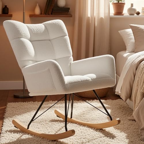 Clevich Mecedora para salón Silla Mecedora