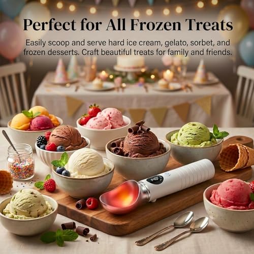 Cucharas eléctricas para helado con calefacción J - image 7