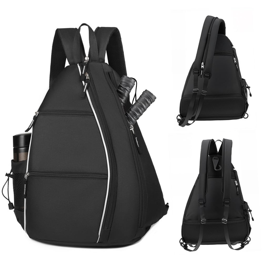 Zaino da Tennis Unisex,Porta Racchetta Tennis con Scomparto,Zaino da Palestra per Laptop, Casual, Scuola, Sportivo
