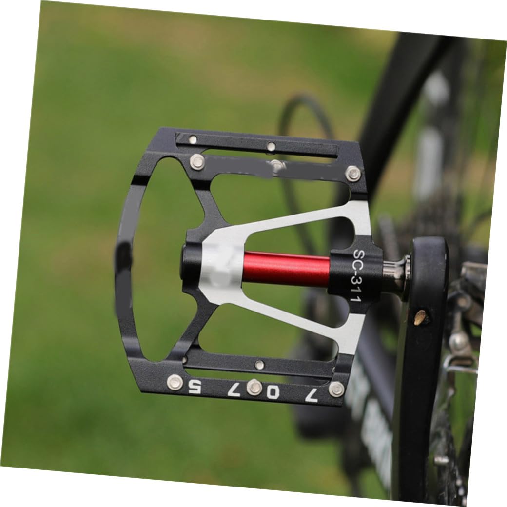 POPETPOP Pedali Platform in per Mountain Bike e Bici Pedali con Cuscinetti Sostituzione Facile Design per Prestazioni Affidabili e Comfort Guida