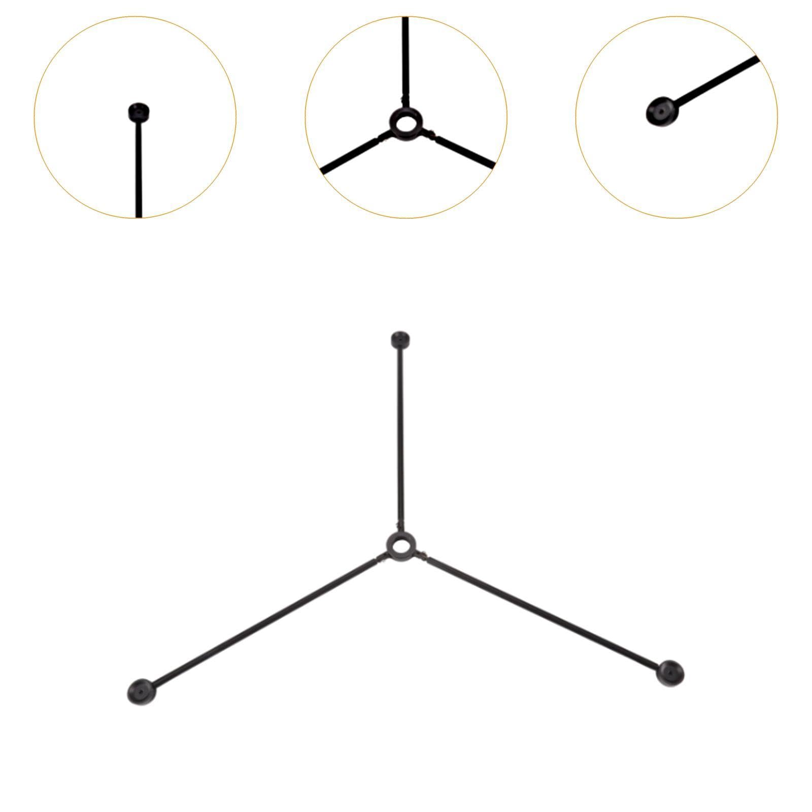 Trípode Robusto Metálico 40 Cm