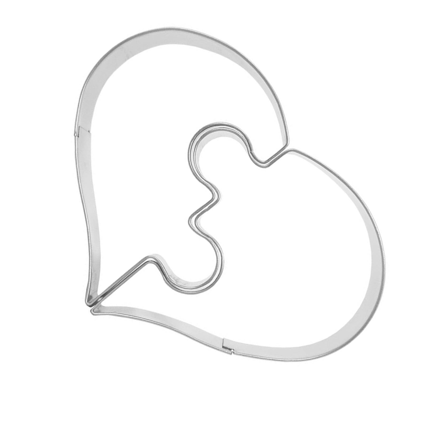 Taglia biscotti a forma di cuore. Diametro 55 mm