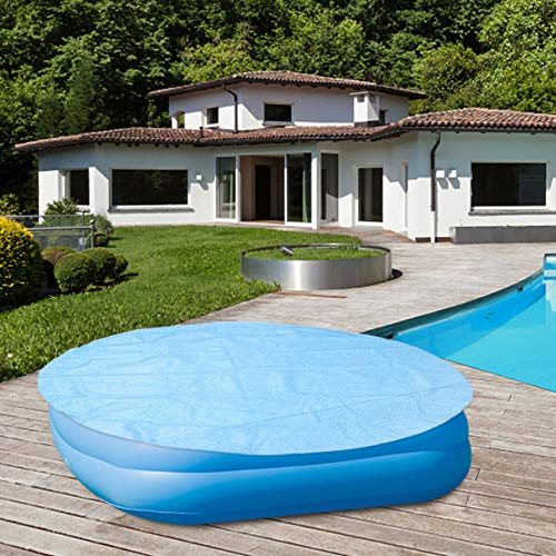 Capa de piscina BESPORTBLE redonda à prova de poeira e à prova de água, pano de solo, cobertor de bo