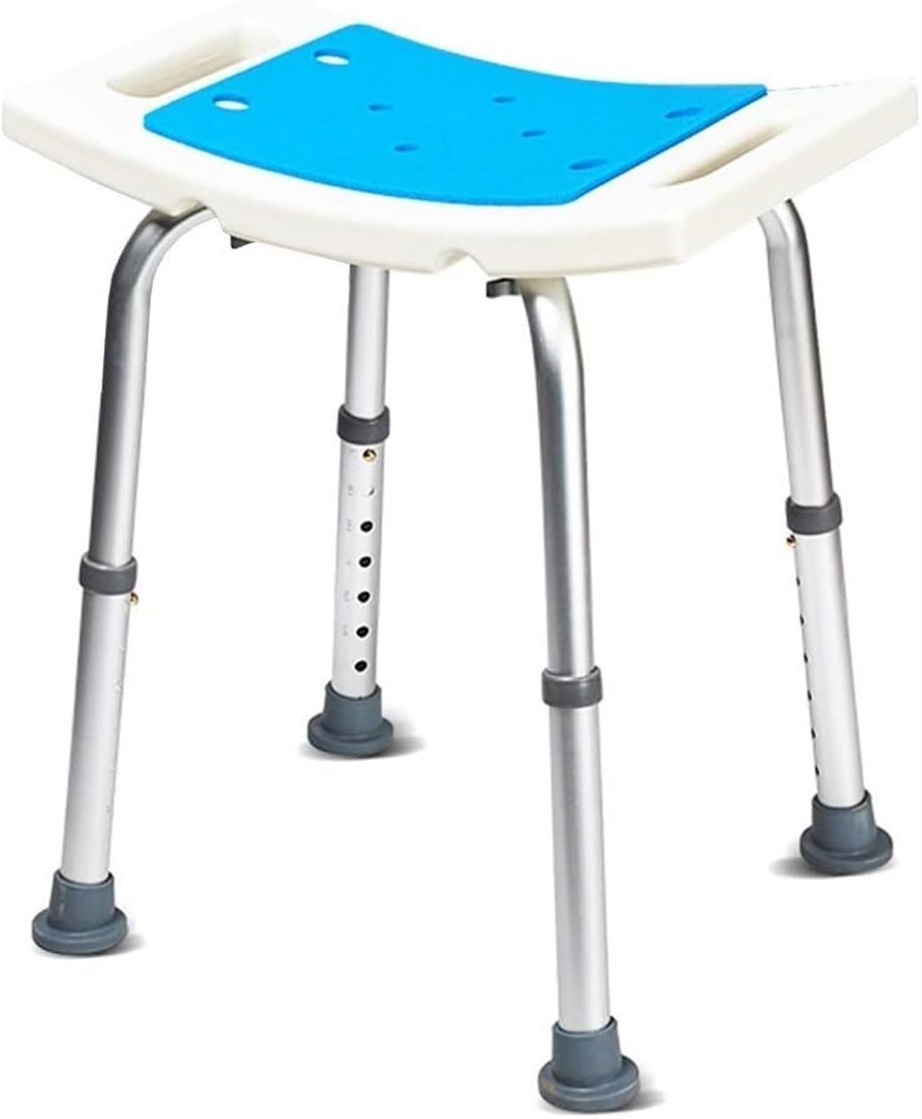 Banc de bain antidérapant avec tabouret de douche réglable pour personnes âgées