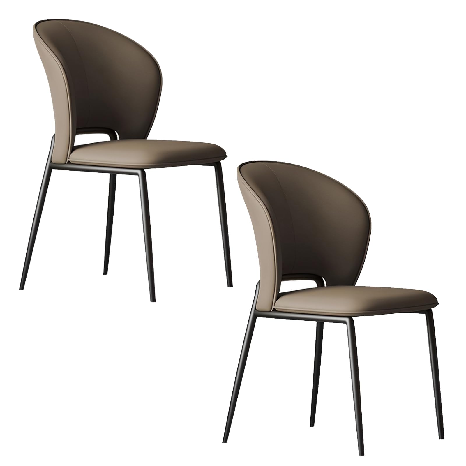Chaise de salle manger idéale pour salon de thé et restaurant chic lot de 2