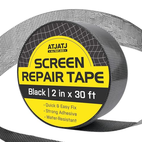 2in x 30ft (360in) Window Screen Repair Tape, Screen...
