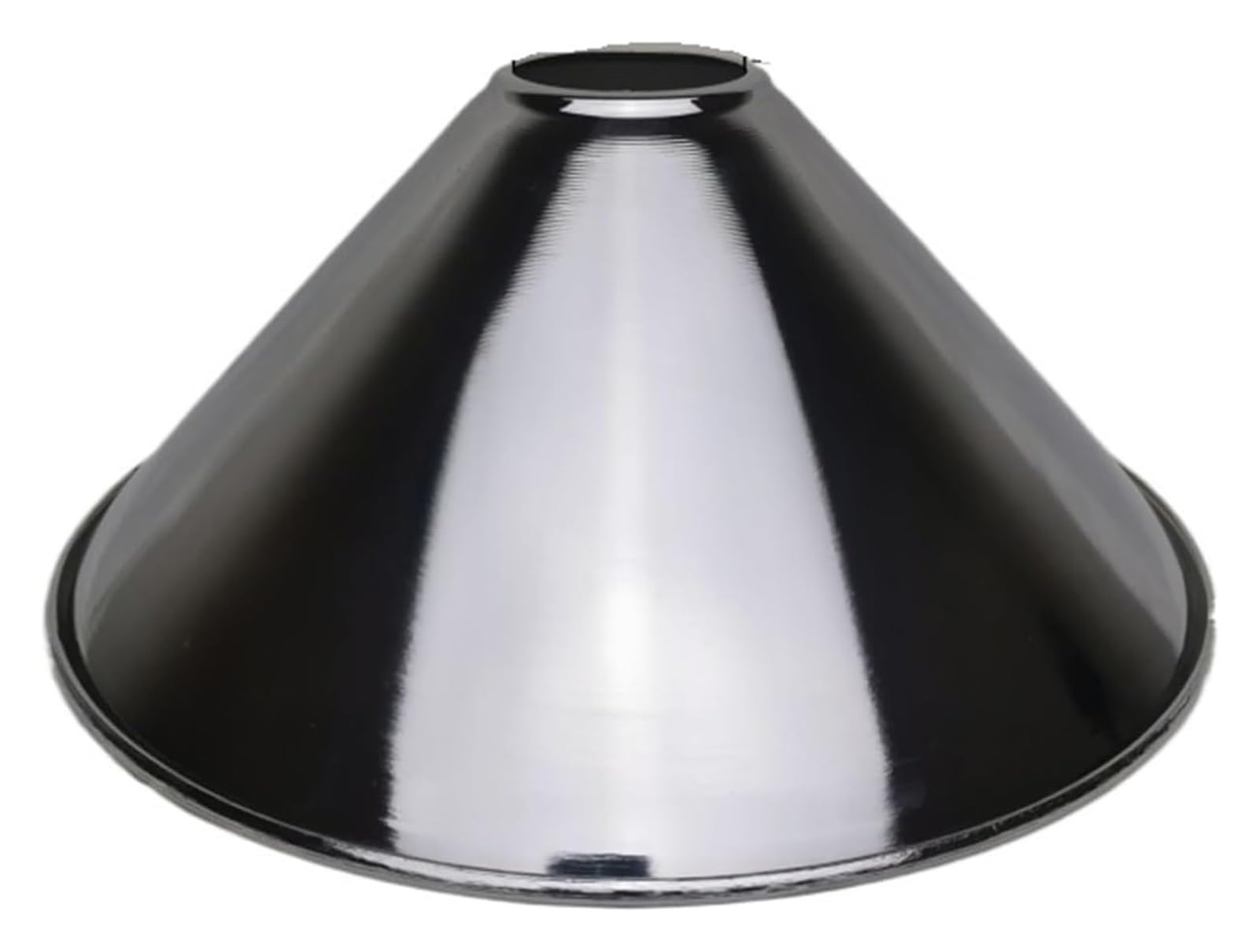 Iulgfsc Chrome B Lampshade， Metal Lampshade Finished Iron Light Shade 4 Style Fixture Shades(Chrome B)