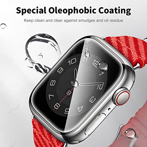 Image of LK 6 Pack for Apple Watch Screen Protector 45mm Series 9 8 7 [New Version] Anti-Scratch, Self-Healing Soft TPU Screen Protector for Apple Watch 45mm, Bubble Free, HD Transparent, Touch Sensitive