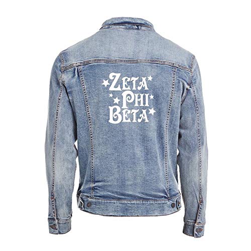 Zeta Phi Beta Star Struck Denim Jacket