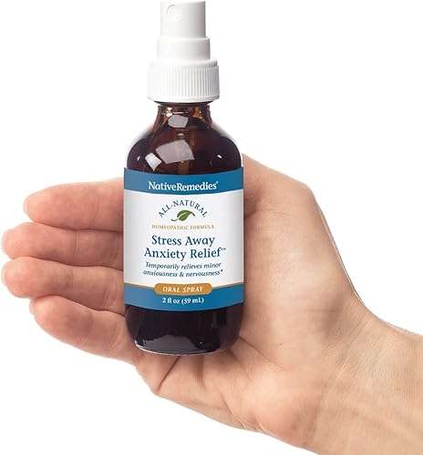 Miniatura 3 de Native Remedies Stress Away para adultos y niños mayores de 2 años, manzanilla, flor de la pasión, suplemento para aliviar el estrés, apoyo al