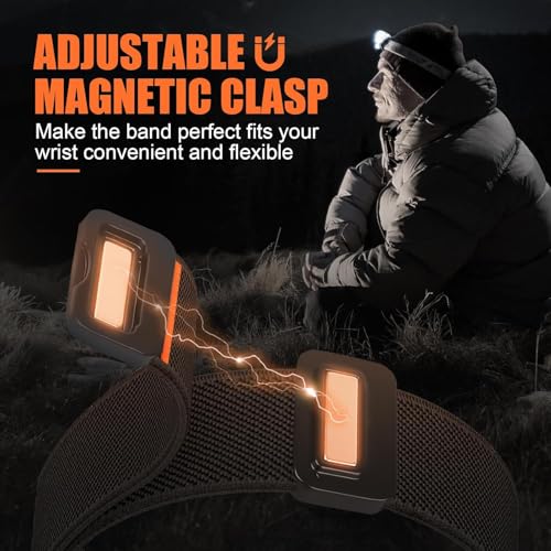 Image of GETSABLE Stretchy Elastic Sport Strap Compatible with Apple Watch Ultra 3 /2 /1 49mm 46mm 45mm 44mm, Magnetic Nylon Band for iwatch Series 11 /10 /9 /8 /7 /6 /5 /4 /3 /SE (Black)