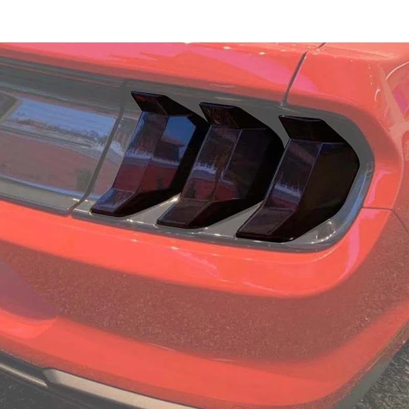Couvercle de feu arrière extérieur Mustang 2018+ : masquez les rayures ABS - 7