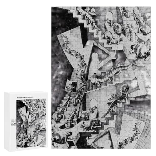 Maurits Cornelis Escher}EbcEGbV[(Kỉ)LȊG WO\[pY ؐ ̏ pŶ y l XgX S q l̂ Q[ Ǌ| Mtg 300 PCS
