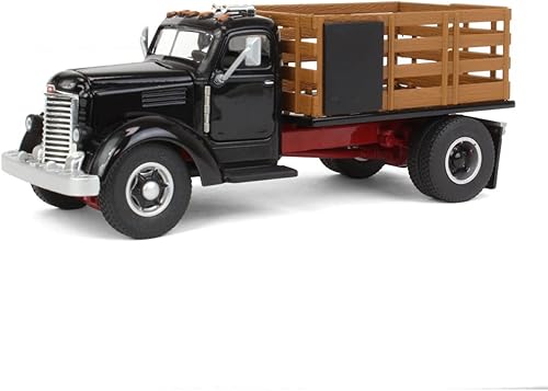 Spec Cast 1/50 Black International KB 8 Camión con estaca 39512