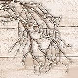 Wispy Pip Wrap Garland Ivory Berries Country Primitive Floral Décor
