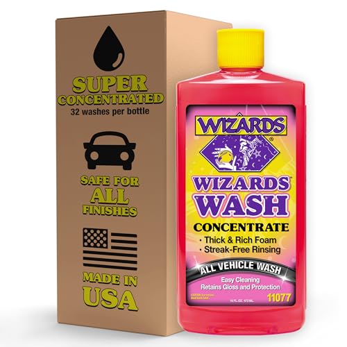 Wizards Car Wash - Super Concentrated Car Wash Soap - No Sal...