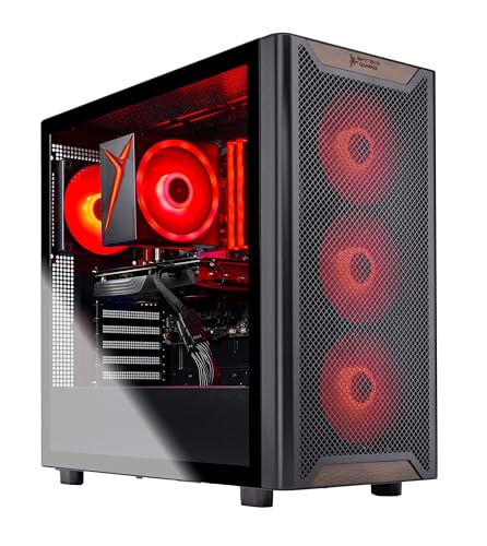 Image of Skytech Gaming Chronos 3 Gaming PC, AMD Ryzen 5 5500 3.6GHz, NVIDIA RTX 3050 6GB VRAM, 1TB NVMe SSD, 16GB DDR4 RAM 3200, 650W Gold PSU, WI-FI 5, Windows 11, Desktop