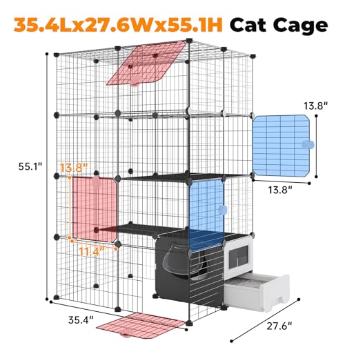 Encuentra reviews de Jaula para gatos precio disponible en línea para comprar. 26 Imagen adicional