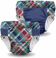 【YOURNUS】Child Brush Training Pants Toddler, Kids Organic Potty Training Pants, Organic Panty