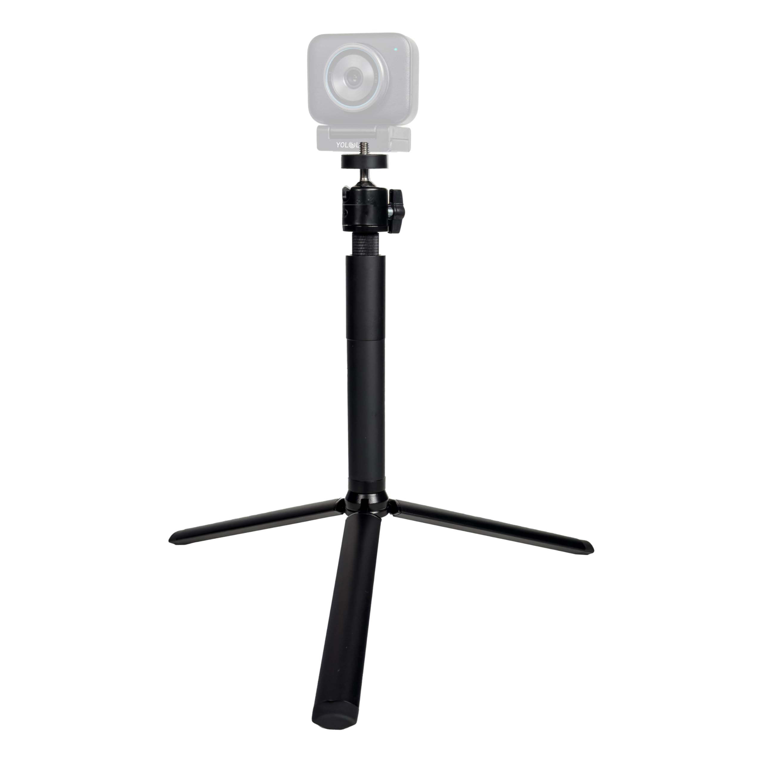 YoloLiv Trípode Extensible, trípode de Escritorio para cámara Web YoloCam S3, Ligero, Resistente, Soporte Plegable para grabación de Video, reuniones, transmisión