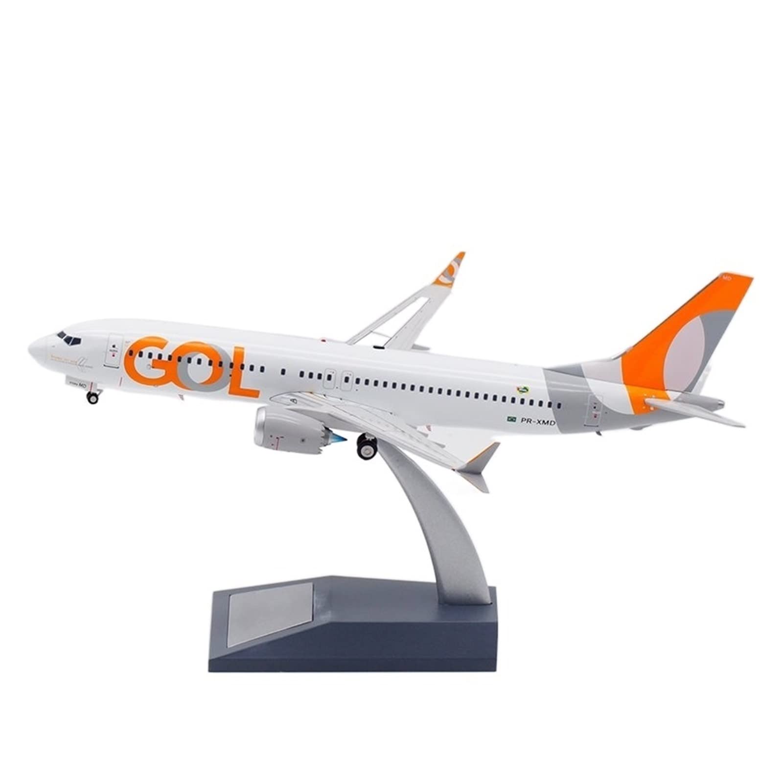 B737-8MAX 1:200 modelo de metal kits de juego de avión terminado de colección 8