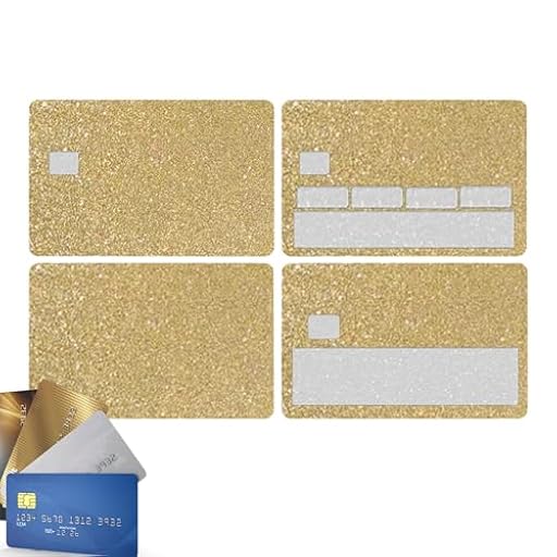 Etiqueta engomada de la tarjeta bancaria, Pegatinas de la tarjeta de crédito, 4 piezas de revestimiento de tarjetas de extraíbles, Película protectora de la tarjeta sin Burbujas, sobre de | Ya disponible en tu tienda friki favorita! En mundofriki.es!