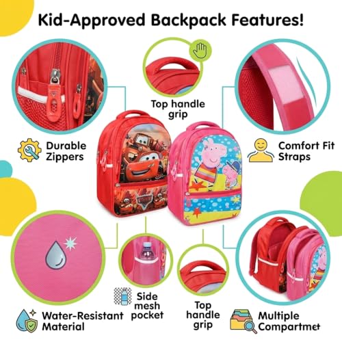 Image of Stylbase Waterproof School Bag with lunch bag combo for Boys and Girls Kids Bag with tiffin cover - Backpack Bag for Travelling for 5-7 Years 15 Inches