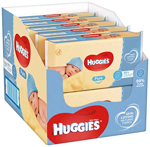 Huggies baby billendoekjes - 99% water - Pure - 560 stuks - Voordeelverpakking - Image 3
