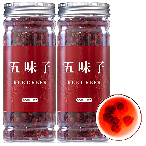 Hee Creek Schisandra300gï¼ˆ150g*2ï¼‰ 10.5OZ, Schisandra berry dry tea, premium Chinese medicinal materials, nourishing tea, herbal tea, brewing tea, Health teaã€ wuweiziäº”å‘³å­ã€äº”å‘³å­æµ†æžœå¹²èŒ¶ã€æ³¡é…’æ³¡èŒ¶æ–™ã€å…»ç”ŸèŒ¶ã€