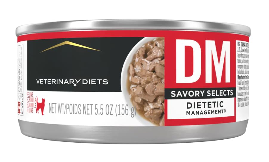 DM Dietetic Management Savory Selects Wet Cat Food, 12/5.5 oz