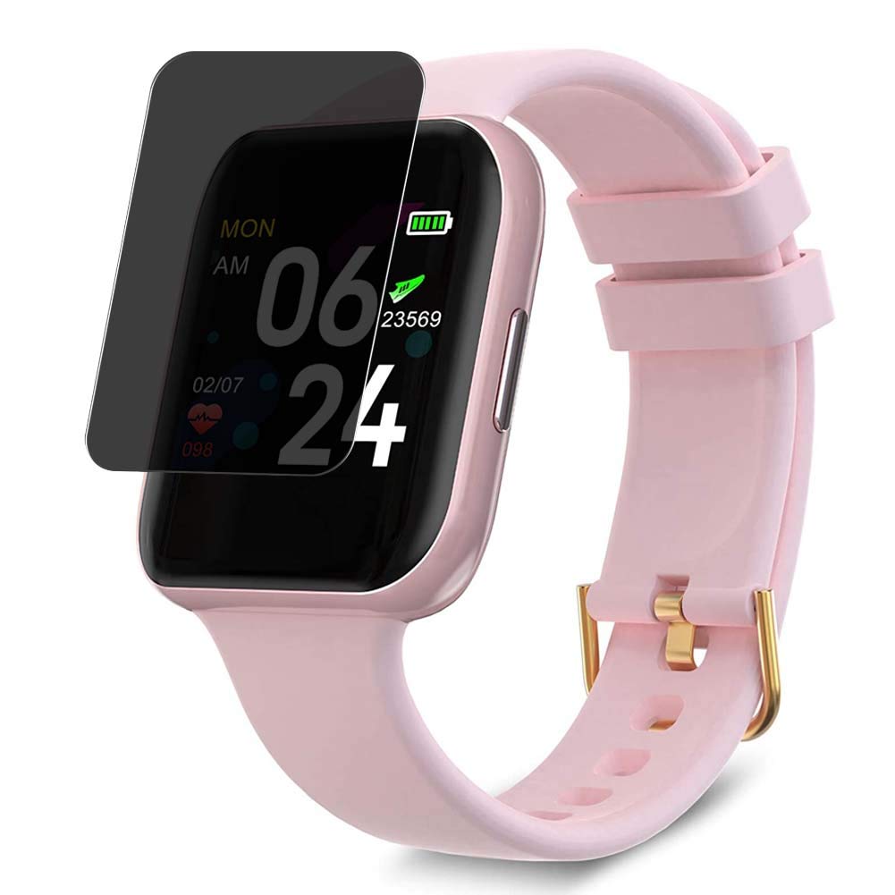 Vaxson Privacy Screen Protector, compatible with BRIBEJAT W93 1.4" Smartwatch Smart watch, Anti Spy Film Guard [ Not Tempered Glass ] Privacy Filter
