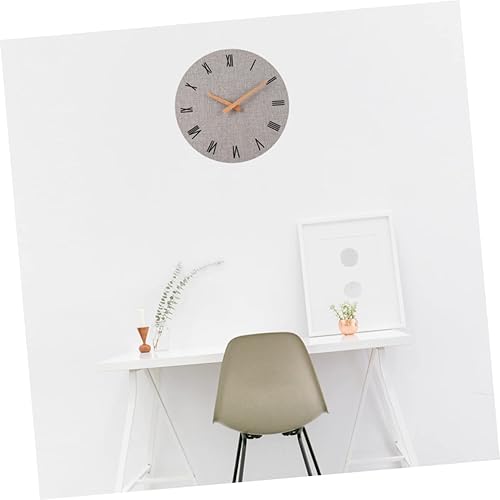 Miniatura 7 de Garneck 3 unids 12 relojes de pared digitales con números romanos reloj de pared retro reloj de pared digital silencioso reloj de pared reloj de