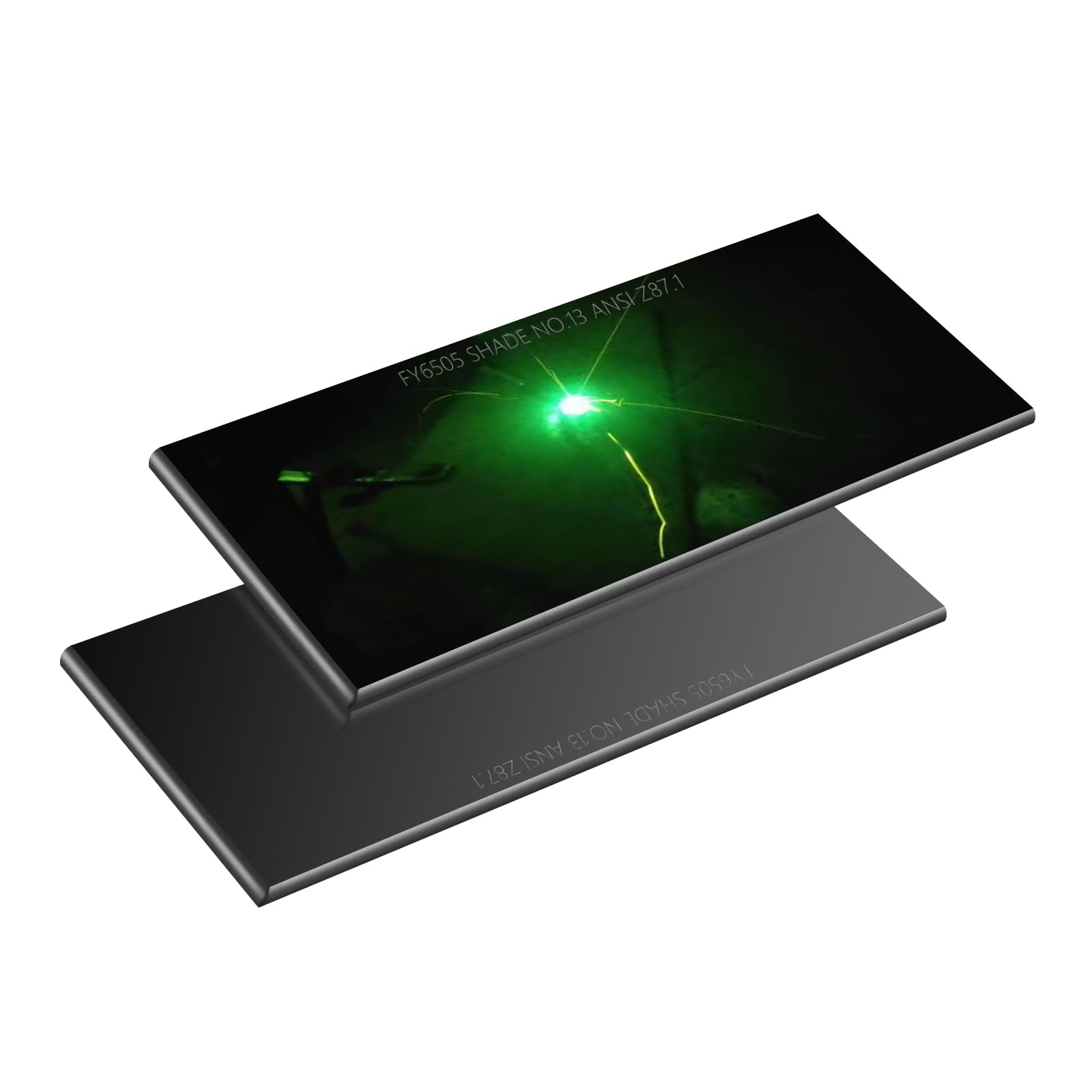 Shade 8-14 HD Glass Welding Lens 2" x 4-1/4" 2PCS (SHADE-13)