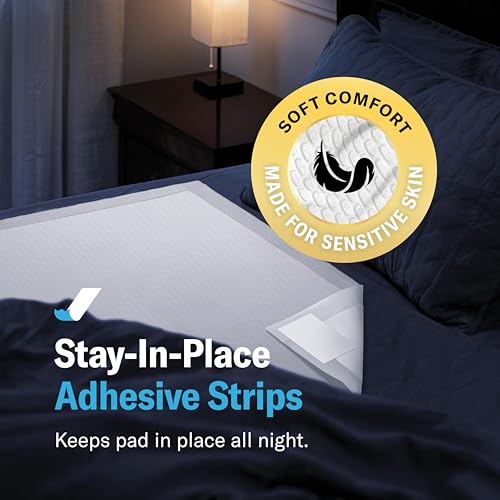 Image of CozyKids Disposable Bedwetting Bed Pads for Kids 30 inchx 34 inch Super Absorbent Potty Training Pee Pads for Children - XXL Bed Wetting Mats for Good Nights [30-Pack] Chucks for Kids & Toddlers