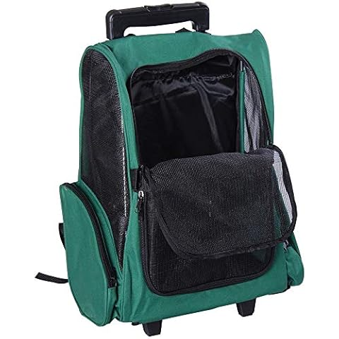 Transportín 2 en 1 para Mascotas Pawhut Cover