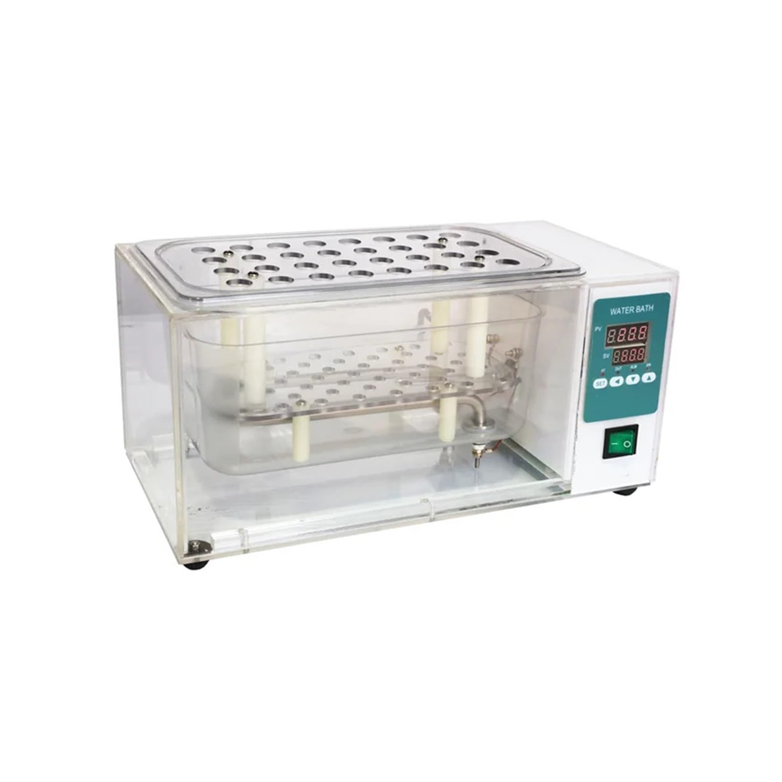 Baño María de laboratorio, Calentador de laboratorio Baño de agua transparente a temperatura constante