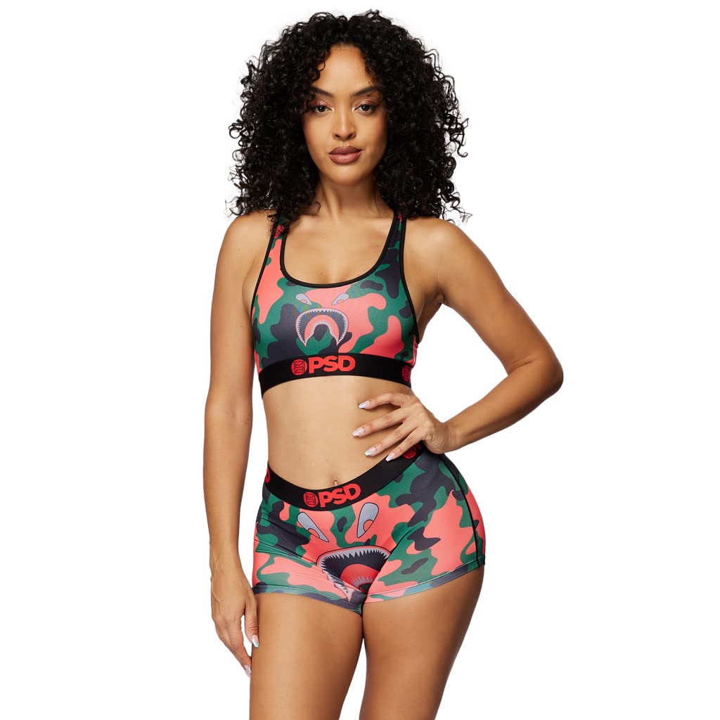 PSD Women's Warface Ranger Boy Shorts, Multi, XXL, Multi | Warface Ranger Bs, XXL