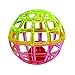 SPOT Lattice Balls Cat Toys - Durable, Fun Balls with Bells Perfect for Swatting and Batting, Colorful Toys to Entertain Indoor Cats and Kittens, - 1.5 inch, 4 pcs