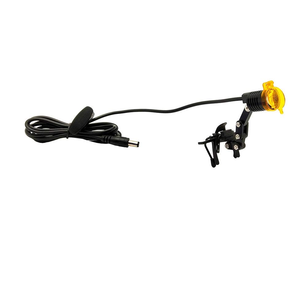 3 W Clip Clamp LED Head Light Lampe pour dentaire Jumelles loupes Lunettes Outil