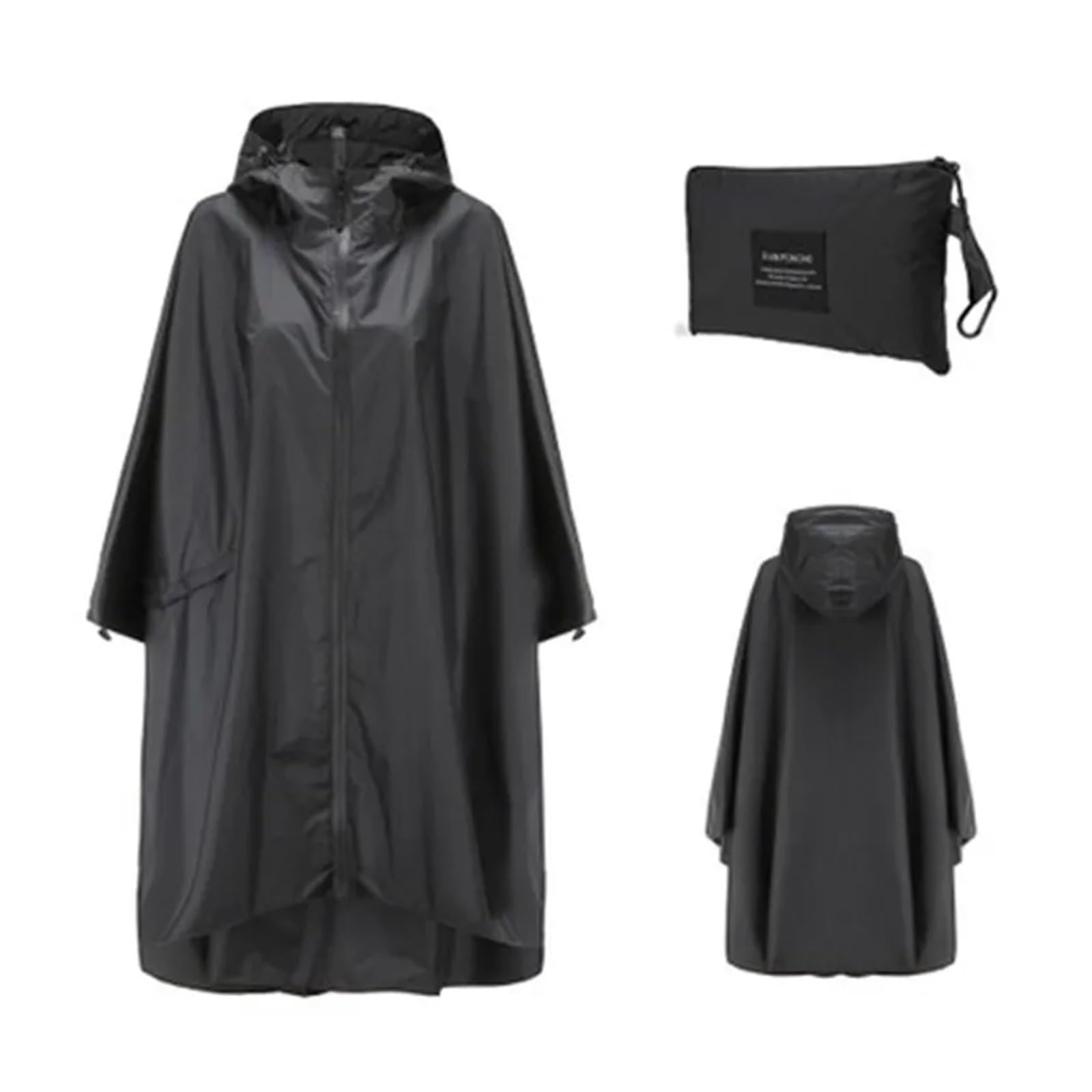 Poncho De Pluie Adulte Poncho imperméable for femme et homme, vêtement de pluie for la randonnée et le cyclisme