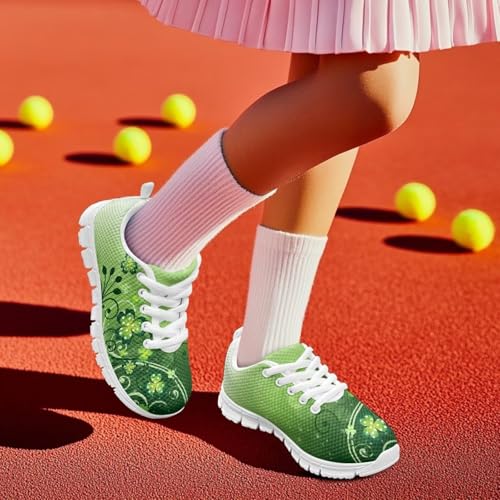 Children's Animals Sneaker Comfortable Non-Slip Lace-Up School Sport Hiking Shoes for Big Kids Breathable Lightweight Athletic Outdoor Walking Sneaker for Litter Kids US 11-52